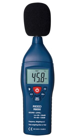 REED R8050 Dual Range Sound Level Meter