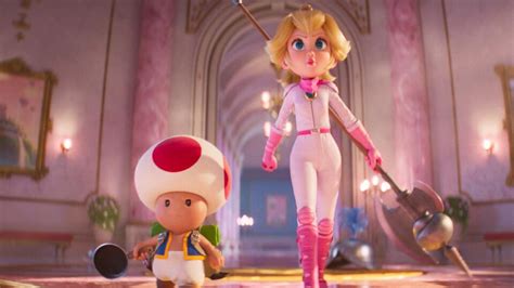 Un Premier Aperçu De Princess Peach Dans Super Mario Bros Le Film