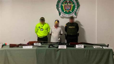 Incautan Varias Armas De Fuego En Allanamiento En Paratebueno