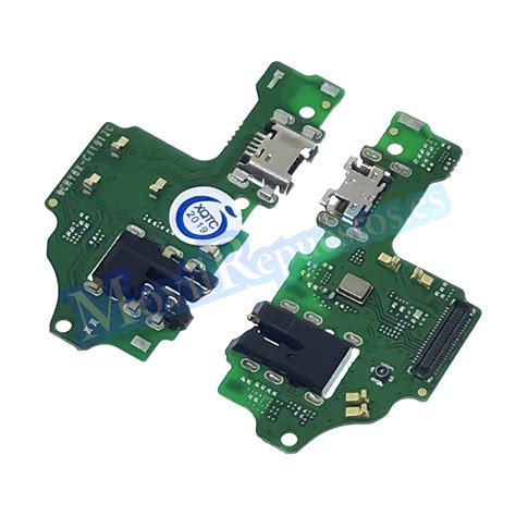 Placa De Conector De Carga Micro Usb Con Micr Fono Y Jack De Audio Para