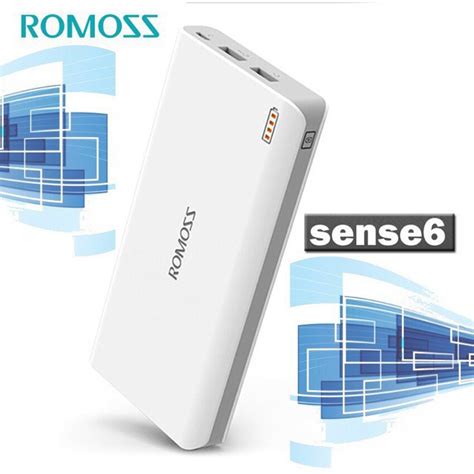 Romoss Sense Mah Dual Output Power Bank Shopee Philippines