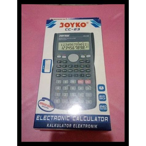 Jual KALKULATOR SAINTIFIK SCIENTIFIC CALCULATOR JOYKO CC 23 BARANG