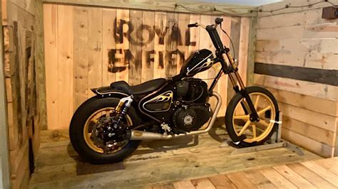 Royal Enfield Super Meteor Customized By Roland Sands Is A Menacing