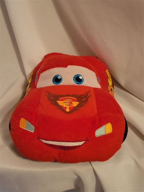 LIGHTNING McQUEEN Plush Disney Pixar CARS Stuffed Animal Red Kohls ...