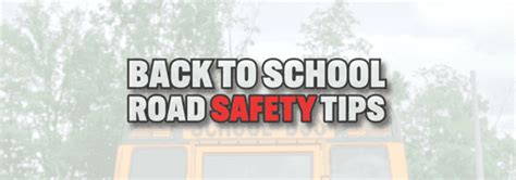 Back To School Road Safety Tips Fort Bend County Mud