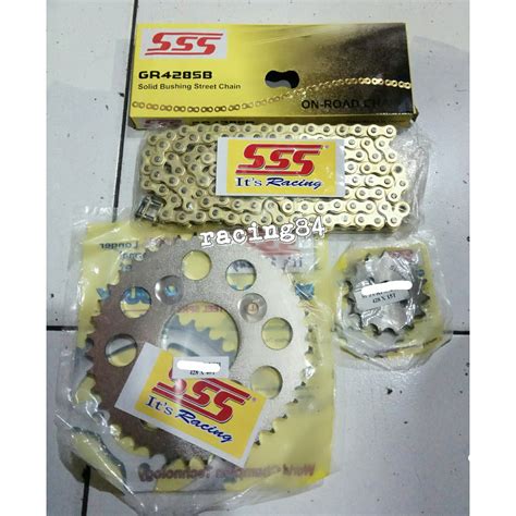 Jual GEAR Set SSS SATRIA FU CKD SCD FACELIFT INJEKSI Original Shopee