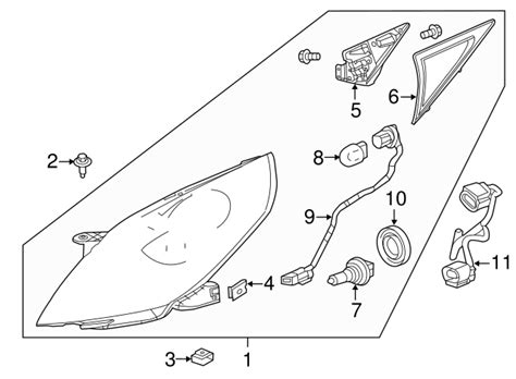 Chevrolet Headlamp Assembly Driver S Side Lh