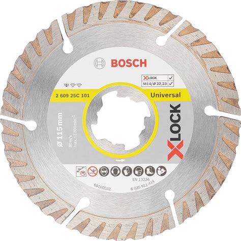 Bosch Professional 260925C101 Disco Da Taglio Diamantato X LOCK Bosch