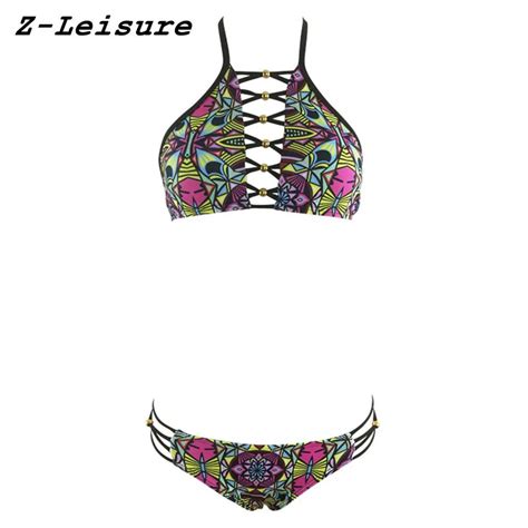 2018 European And American Hot Sexy Adjustable Bikini Swimsuit