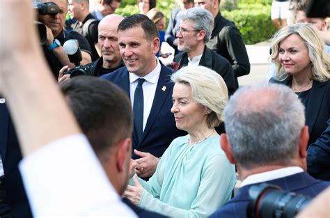 Galerija Von Der Leyen I Plenkovi U Splitu Europa Mora Biti Spremna