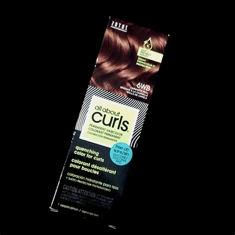 All About Curls Hair All About Curls 6wb Cinnamon Roll Permanent Cream Hair Color Prep Serum