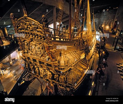 Stockholm Sweden Vasa Museum 17th century warship Vasa Stock Photo: 2444332 - Alamy