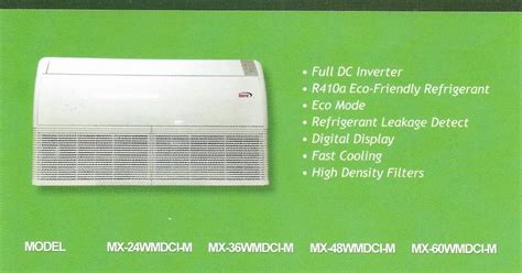 Maximaxsystems Matrix Split Ceiling Air Cons Inverter