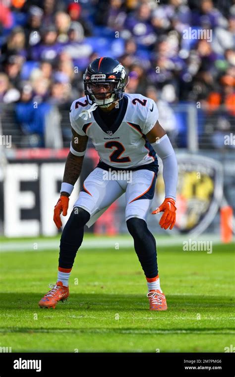 Denver Broncos Cornerback Pat Surtain Ii 2 In Action During The First