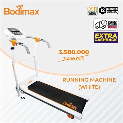 New Bodimax Running Machine T D White Neohaus Indonesia