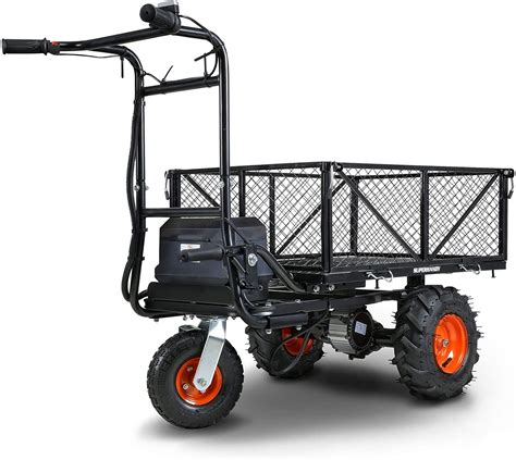 Superhandy Utility Service Cart Power Wagon Wheelbarrow Electric