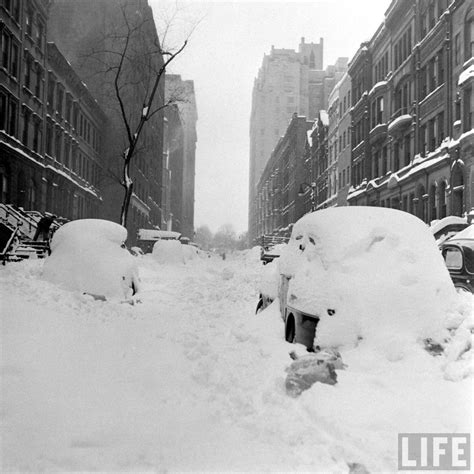 New York City Blizzard 1947 Grayflannelsuit Net Nyc Weather Nyc