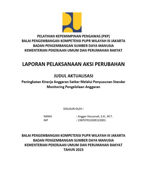 Format Untuk Pkp 2023 Angger Pdf Pengelolaan Keuangan And Uang