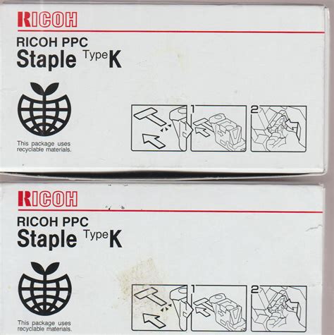 Genuine Ricoh Ppc Staple Type K 530r Am 5000 Free Shipping For Sale