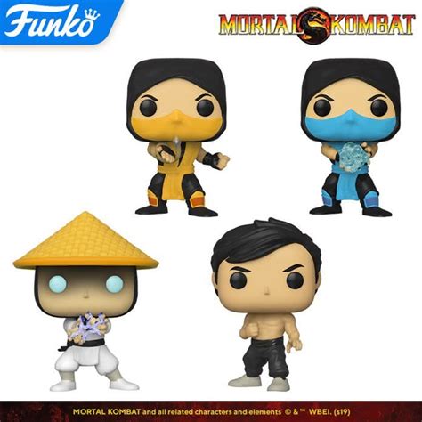 Funko Revela Novas Figuras De Mortal Kombat