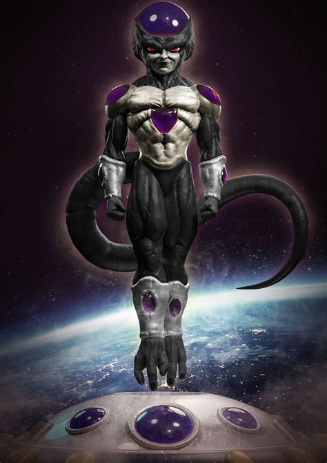 Black Frieza 3d By Obsolete00 On Deviantart