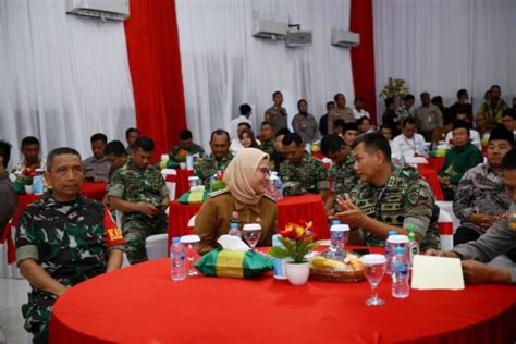 Bupati Nina Agustina Mendukung Sinergitas TNI Dan Polri Dalam