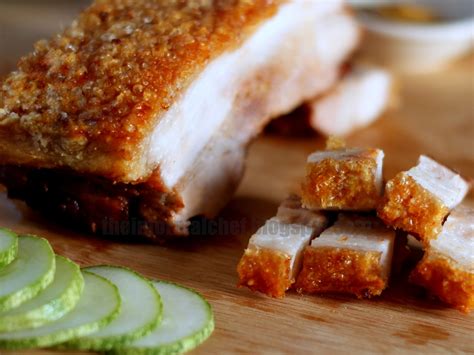 The Informal Chef Crispy Roast Pork Belly Siu Yuk