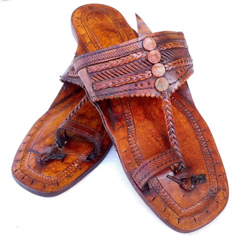Unisex Hippie Indian Water Buffalo Jesus Sandals 100 Leather Etsy