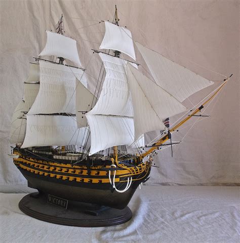 HMS Victory Plastic Model Sailing Ship Kit 1 100 Scale 80897