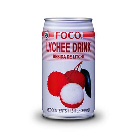 FOCO LYCHEE NECTAR Kiste 24 X 350 Ml Thailand Drink Shop Ch