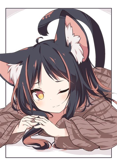 Kitsunemimi Animal Ears Anime Kemonomimidae Девушки с ушками