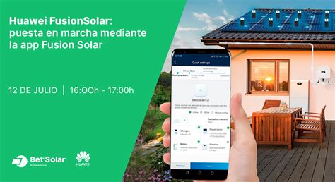 Huawei Fusionsolar Puesta En Marcha Mediante La App Fusion Solar