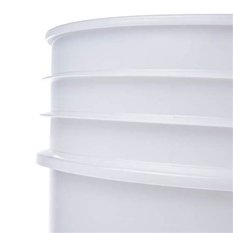 Hudson Exchange Premium Gallon Bucket Hdpe Natural Pack Pricepulse