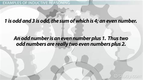 Inductive Reasoning In Math Definition Examples Video Worksheets