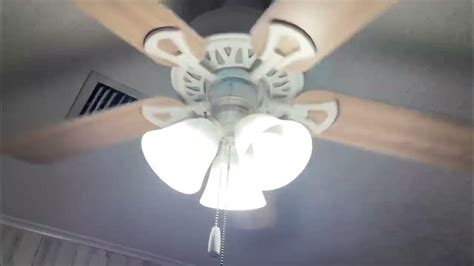 Harbor Breeze Classic Style Ceiling Fan With Another Light Kit Youtube