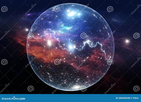 Fractal universe theory stock illustration. Illustration of galaxy ...