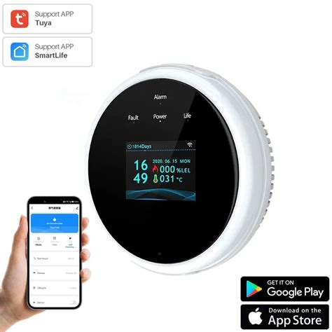 Tuya Natural Gas And Propane Smart Wifi Detector With Alarm