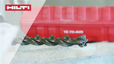 Introducing The New Hilti Te Yx Sds Max Hammer Drill Bit Youtube