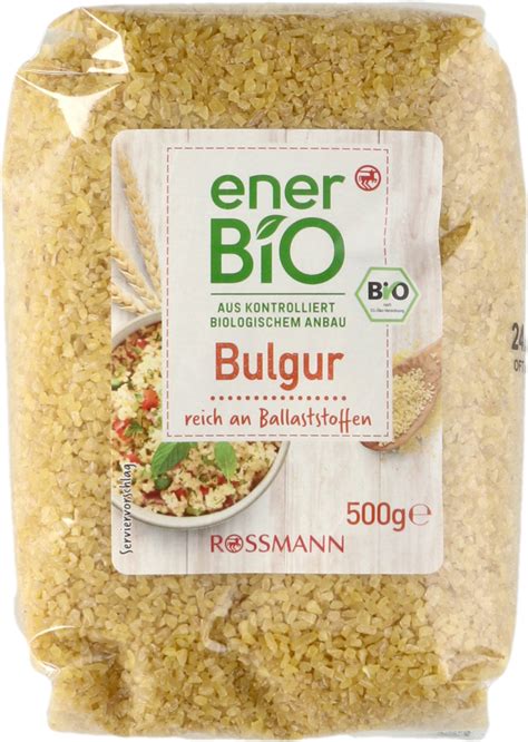 ENERBIO Kasza Bulgur Z Pszenicy Durum 500 G Drogeria Rossmann Pl