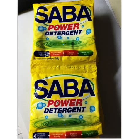 High Foam High Quality SABA Brand Detergent Washing Powder Product