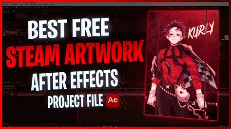 Best Anime Steam Artwork After Effects Project File Animated