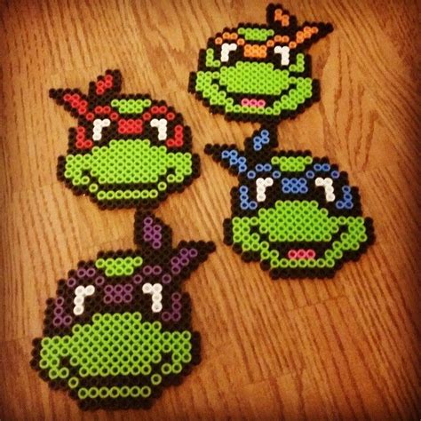 Tmnt Perler Beads