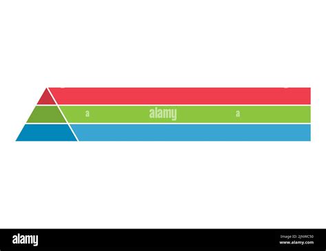 Pyramide Infografik Chart Layout Info Modernes Konzept Schritt