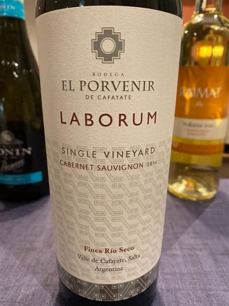 2016 Bodega El Porvenir De Cafayate Cabernet Sauvignon Laborum