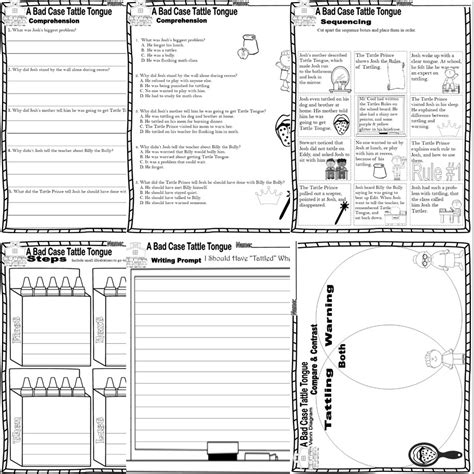 Tattle Tongue Coloring Page