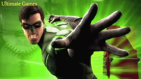 Lanterna Verde L Green Lantern Especial Ultimate Injustice Gods Among