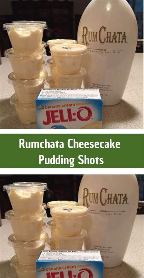 Rumchata Cheesecake Pudding Shots Artofit