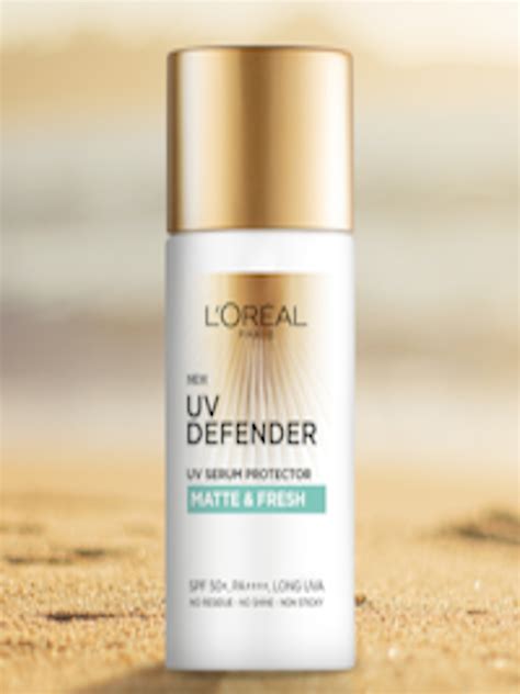 Buy Loreal Paris Uv Defender Serum Protector Matte Fresh Sunscreen