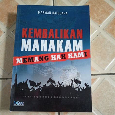 Jual Buku Kembalikan Mahakam Memang Hak Kami By Marwan Batubara