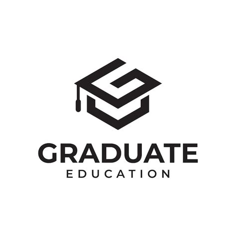 Premium Vector Initial Letter G For Graduate Education Logo Element